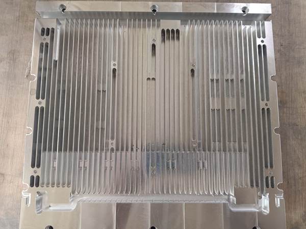 Precision machined chassis panel